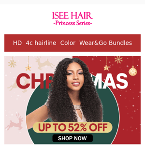 🎁Best Wishes & Best Gifts🎁ISEE Hair on Sale NOW!!