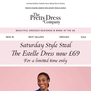 Saturday Style Steal the Estelle Dress