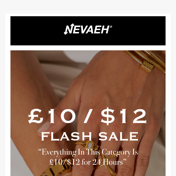 $12/£10 FLASH SALE IS BACK 😮