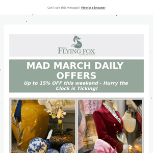 Mad March Offers!!