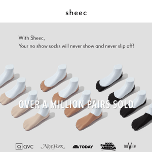 Thank you for subscribing to Sheecsocks.com