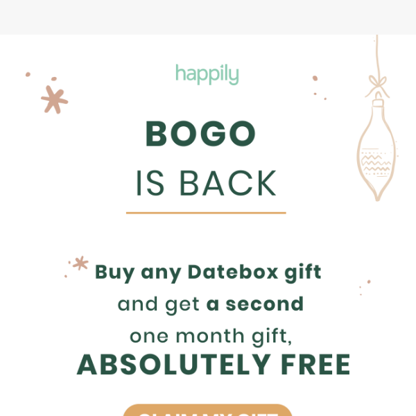 2 Gift, 1 Click with BOGO gifting! 🎄