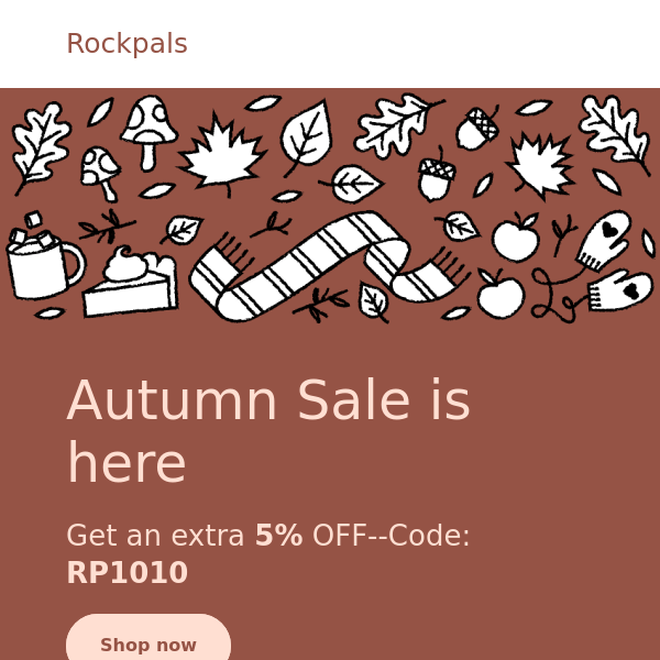 Autumn Sale-Get an extra 5% OFF-As low as $37.99 with coupon-October 10-12