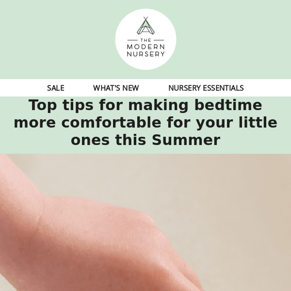 Top tips for making bedtime more comfortable for your little one this Summer💤