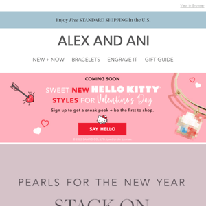 New Year Pearls Just for You,Alex And Ani ! 📿