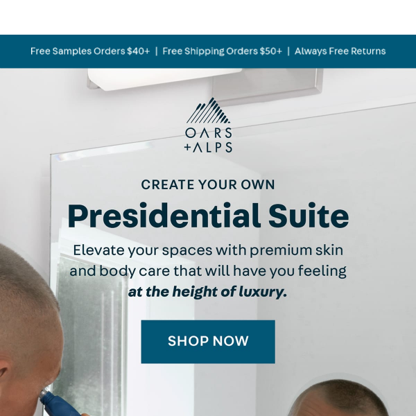 Create Your Own Presidential Suite