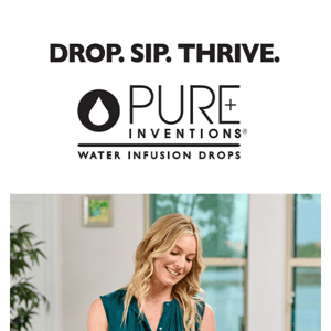 Pure Inventions: Water Infusion Drops from Nutritionists