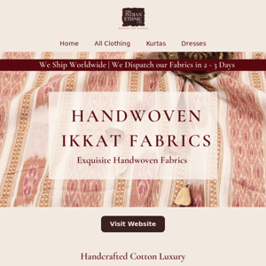 New in Store💗| Handwoven Ikkat Fabrics 🤩