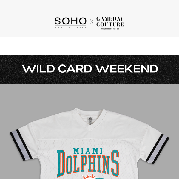 It's Wild Card Weekend!