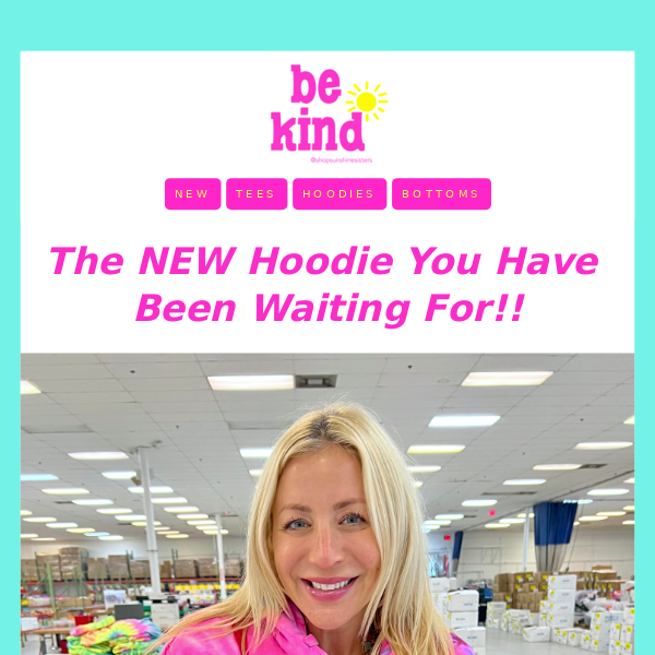 A NEW Hoodie That Will Look Good on YOU!!!