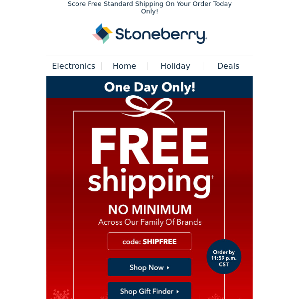 Top Gift Ideas + $25 Off. You're Welcome. - Stoneberry