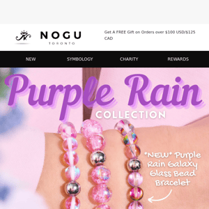 💜☁️*NEW* Purple Cloud Bubble Glass Bracelets & More Are Selling Out!