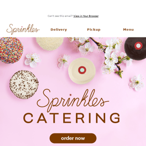 Cater your next party with Sprinkles