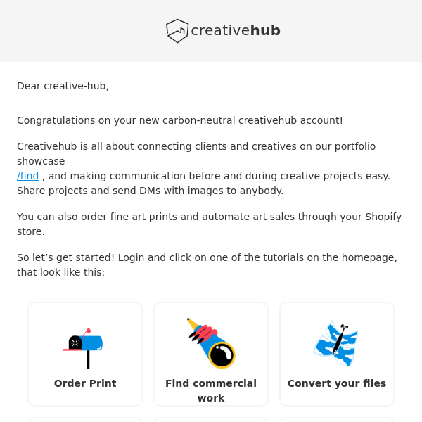 creativehub. Say hi to the future of creative communication! Creative Hub