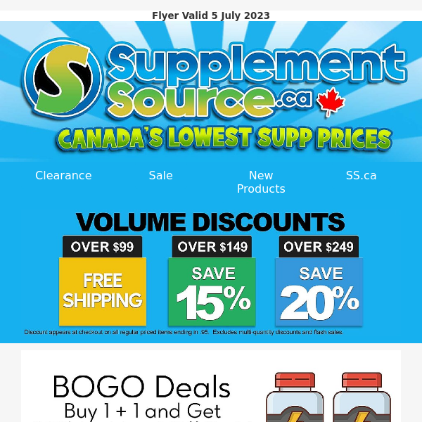 🔥🔥Super Savers are Back - Save up to 80% on Key Supps