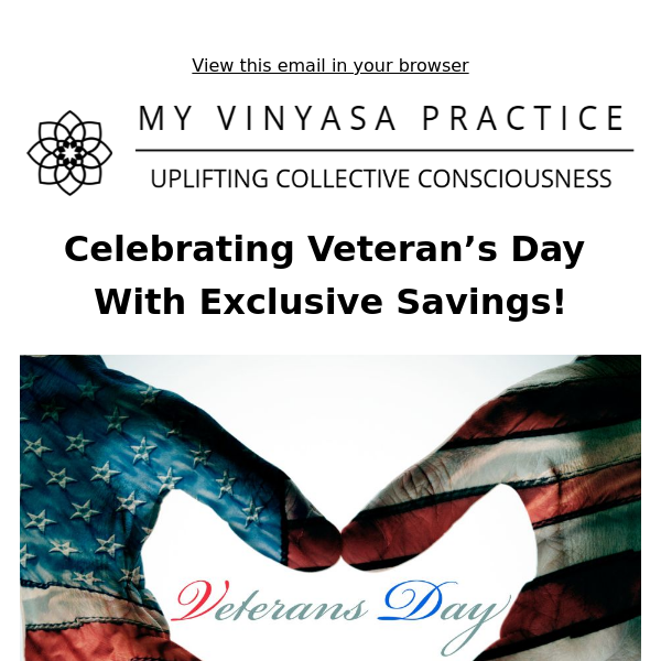 🇺🇸 Veteran's Day Special: Unlock Holistic Wellness for Only $100! 🇺🇸