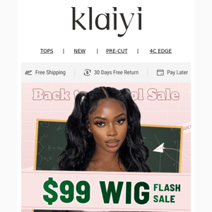 OMG! $99 for Almost All Wigs (16"-24")