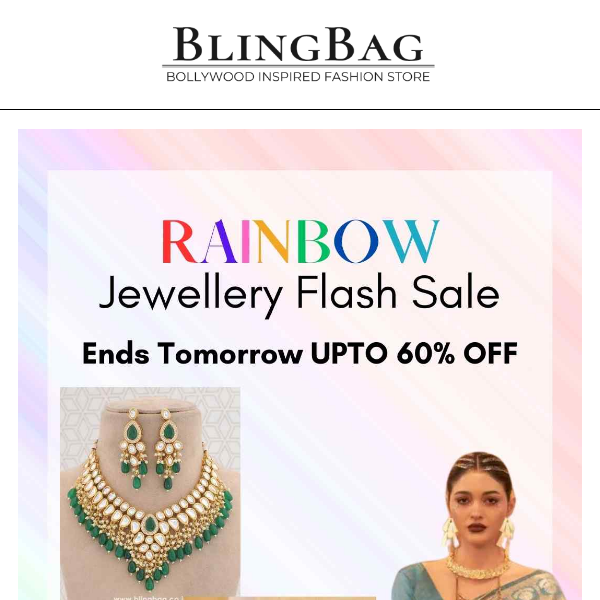 Bling Bag, No More Rainbow from Tomorrow.