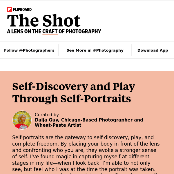 Self-discovery and play through self-portraits