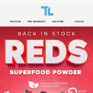 Reds Superfood Powder 🍓