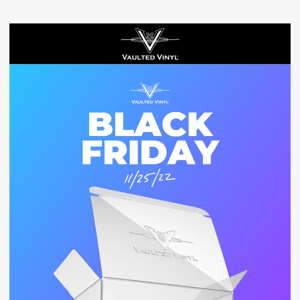 Black Friday - NOW LIVE