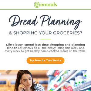 Healthy Meal Planning + Online Grocery = Easy Week Nights