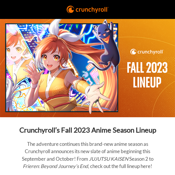 New anime on Crunchyroll October 2023: Here's the latest series and dubs  you can stream now 
