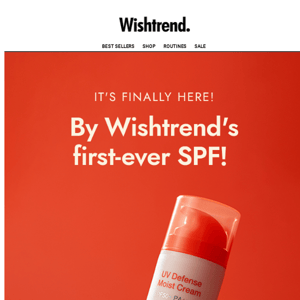 Just Dropped! NEW SPF from By Wishtrend🧡