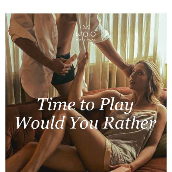 Would You Rather: Sex Edition
