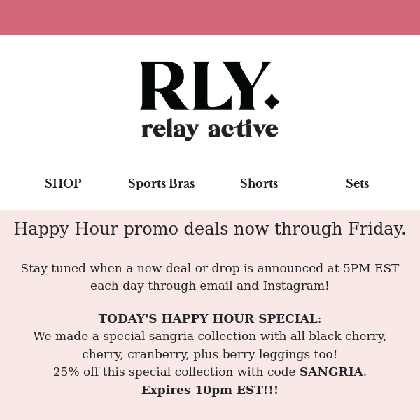 ⚡ today's happy hour special inside! ⚡