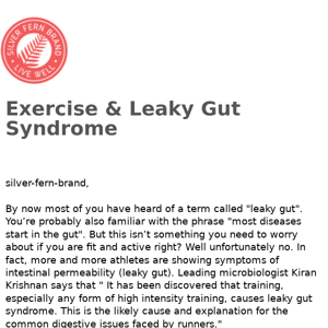 Exercise & Leaky Gut Syndrome