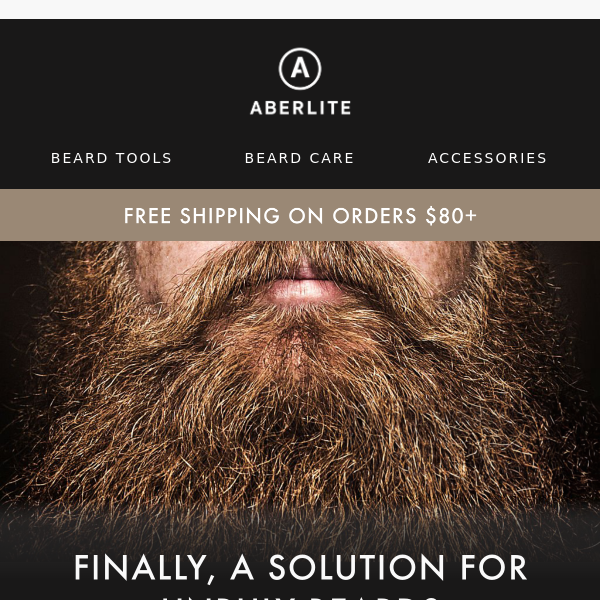 Finally! A Solution For Unruly Beards