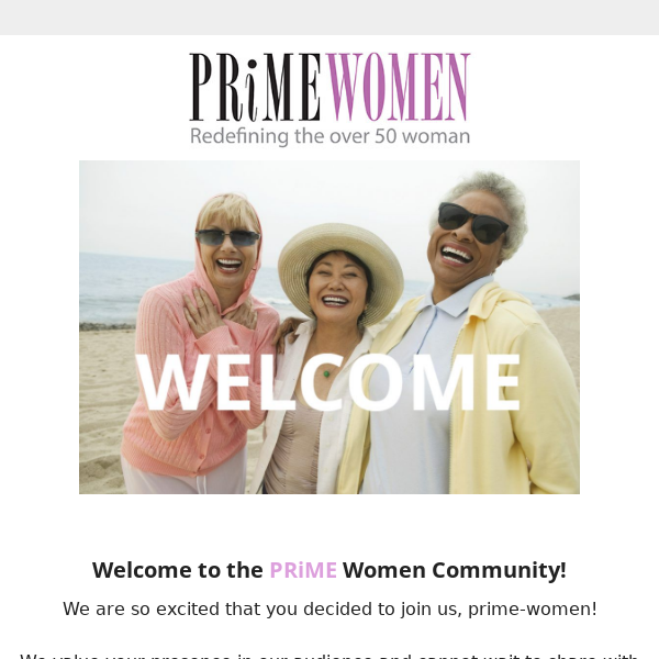 Welcome to Prime Women!