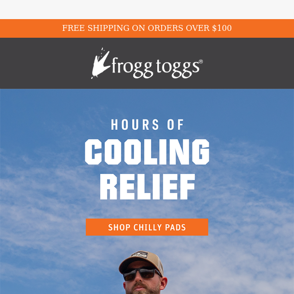 Keep your cool this spring with frogg toggs