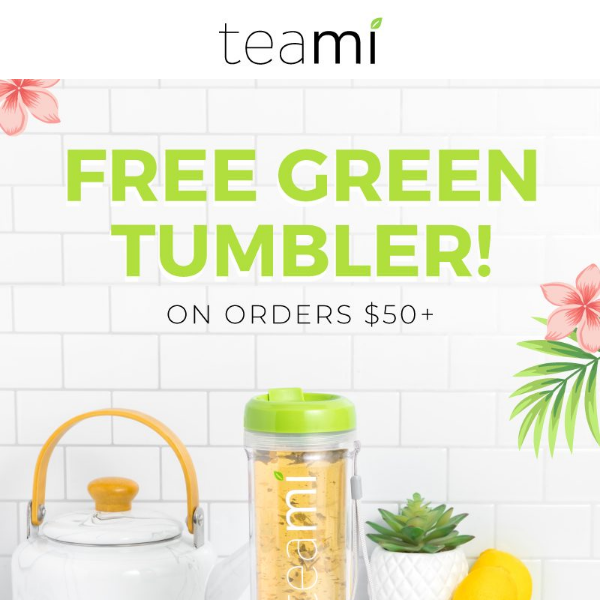 Grab your skincare must-haves and get a FREE Tumbler! ✨