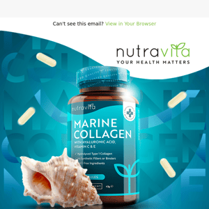 Take a look inside our all-natural Marine Collagen Capsules