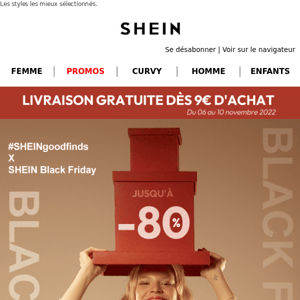 LIVRAISON GRATUITE dès 9€ & JUSQU'À -80% ! Entraînement pour le Black Friday >>