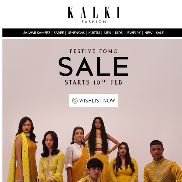 Starting Soon: KALKI Festive FOMO SALE💃🏻