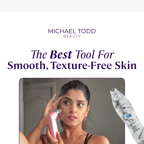 Reduce clogged pores and age spots with this ONE tool!