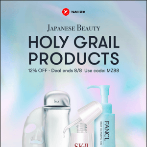 Holy Grail 5-Step Skincare Routine with J-Beauty Products