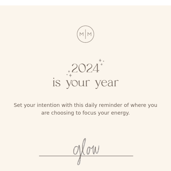 Set Your Intention for 2024💪