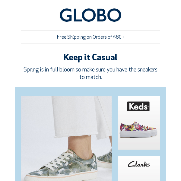 It's time to shop! ⏰ - Globo Shoes