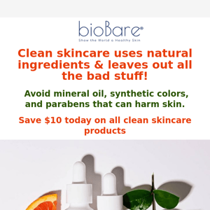 Curious why clean skincare is better? 🌱