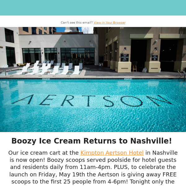 NEW Nashville Cart + Free Scoops!