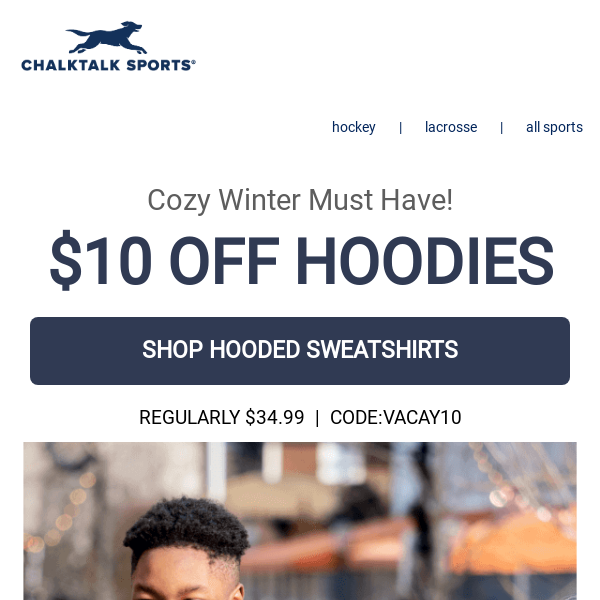 $10 Off TODAY • Hooded Sweatshirts