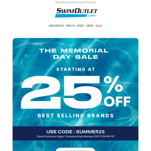 Sprint to 25% off Memorial Day Sale!!! 💧