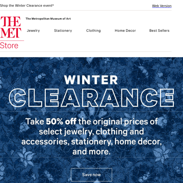 Save 50% on Jewelry, Home Decor, Clothing & More!