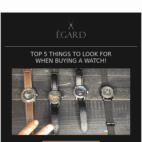 🎥 5 Things To Look For When Buying A Watch