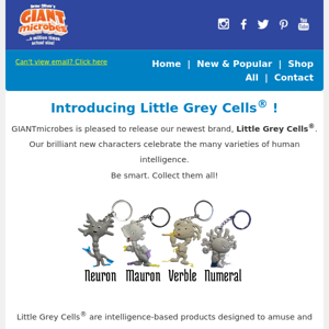 NEW Product Release: Little Grey Cells!