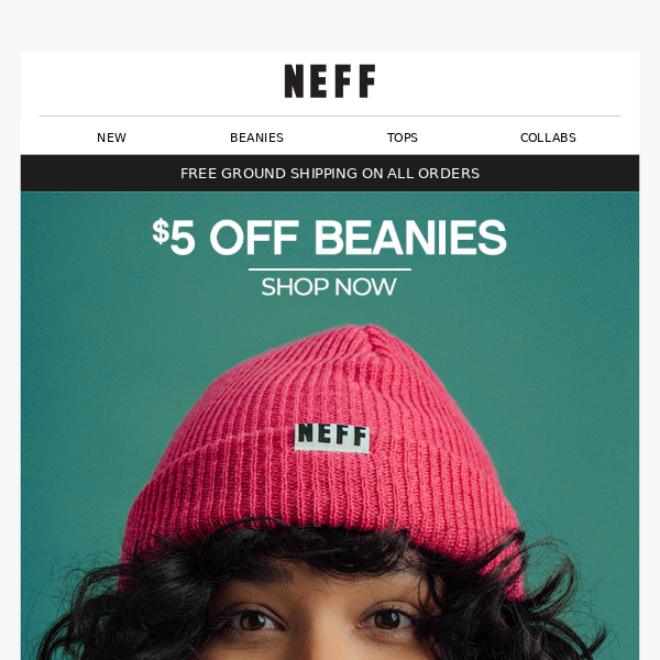 $5 Off ALL Beanies + Free Shipping ❗
